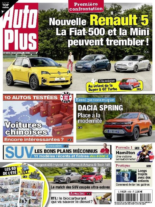 Editions Mondadori Axel Springer (EMAS)作のAuto Plus Franceの作品詳細 - 貸出可能